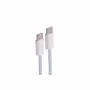 SHIVERPEAKS USB-C auf USB-C Ladekabel, USB 2.0, 60W PD, blaues Textil, 1m (BS14-21021)