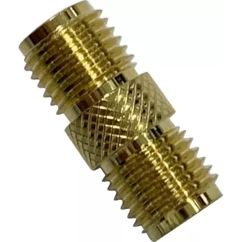 Wittenberg Antennen 103514 SMA-Buchse zu SMA-Buchse Adapter, 50 Ohm, vergoldet