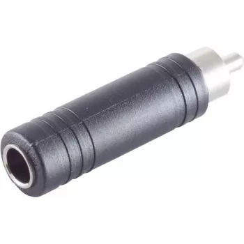 S CONN MAXIMUM CONNECTIVITY ShiverPeaks S/CONN maximum connectivity Adapter, RCA Stecker auf 6,3mm Mono Klinkenbuchse (57005)