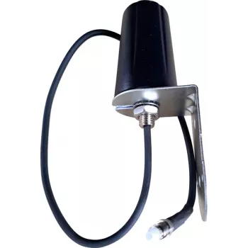 Wittenberg Antennen Poly-103556 5G LTE Rundstrahlantenne, 0,5 m Kabel, FME Buchse, 50 Ohm, Wand-/Mastmontage