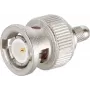 Telegärtner BNC Crimpstecker 75 Ohm für RG-59 B/U, Goldkontakt, Nickelgehäuse J01002F1288Z