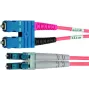 Telegärtner L00890C0038 LWL-Patchkabel LC auf SC Multimode, 50/125 µm, 1 m