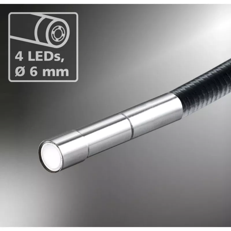 Laserliner Micro Camera Endoskopsonde Ø 6 mm, 1,5 m, LED-Beleuchtung (082.221A)
