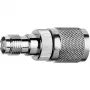 Telegärtner J01019A0002 UHF-auf-TNC-Adapter, Edelstahl, 50 Ohm