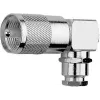 Telegärtner UHF-Winkelstecker für RG-58C/U, RG-223/U, RG-141 A/U, RG-142 B/U (J01040B1201)