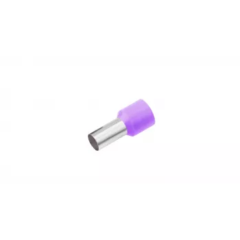 Cimco 187103 Aderendhülse 0,25 mm² teilisoliert violett (100 Stk.)