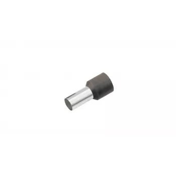 Cimco 187118 teilisolierte Aderendhülse, 1,5 mm², Schwarz, 100 Stück
