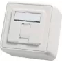 TELEGÄRTNER AMJ-S Aufputz-Dose für 1 Modul, Reinweiß H02000A0090