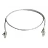 Telegärtner L00001A0228 Cat6 U/UTP RJ45 Patchkabel, 0,5 m, Grau