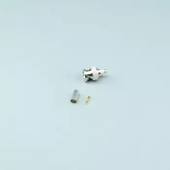 Telegärtner BNC Crimp-Kabelstecker G05, 50 Ohm, Professional, RG-223/U, UG-1786/U, 1 Stück (J01000A1256Z)