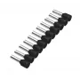 Cimco 187503 Teilisolierte Aderendhülse, 1,5 mm², Schwarz, 500 Stück