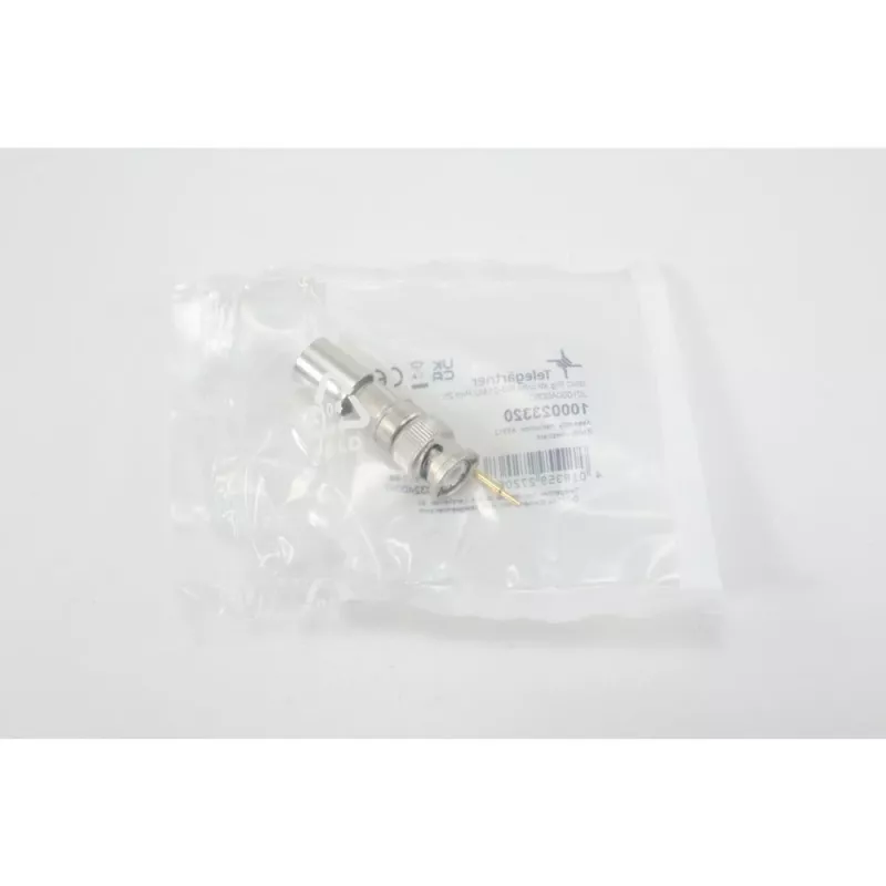 Telegärtner BNC Crimpstecker für RG214/U & RG393/U, 50 Ohm, 1 Stück J01000A0060