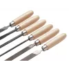 Cimco Präzisionsfeilen-Set 206750, 6-teilig, 160 mm, Hieb 2, DIN 7283