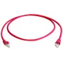TELEGÄRTNER Patchkabel F/UTP Cat.5e 2,5m MP8 FS100 LSZH Rot L00002D0086