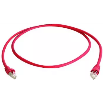 Telegärtner CAT 6A S/FTP Crossover-Netzwerk-Patchkabel, RJ45, 3 m, Rot, Halogenfrei, Flammhemmend L00002A0139
