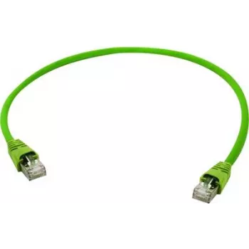 Telegärtner L00000A0138 Cat5e S/FTP Patchkabel, 1m, Grün