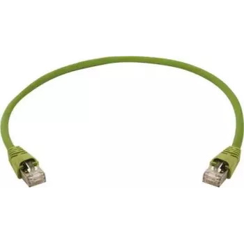 Telegärtner L00000A0138 Cat5e S/FTP Patchkabel, 1m, Grün