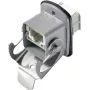 Telegärtner STX V5 RJ45 Flansch-Set Variante 5 Kupplung, Panelmontage 8P8C, Aluminium J80020A0007