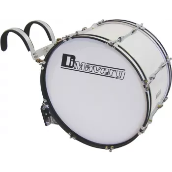 DIMAVERY MB-428 Marching-Bassdrum 28x12 Weiß 26010362