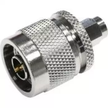 Telegärtner N-Stecker auf SMA-Stecker Koaxialadapter, 50 Ohm, DC-6 GHz J01027B0019