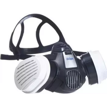 Dräger X-plore 3300 Halbmaske Atemschutz Lackierset mit 2 A2P3 RD Filtern (R57793)