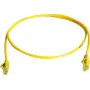 Telegärtner L00000A0294 Cat6 U/UTP RJ45 Patchkabel, 0,5m, Gelb