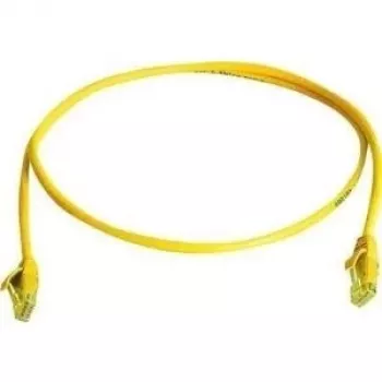 TELEGÄRTNER L00000A0295 1m Cat6 U/UTP gelbes Patchkabel