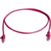 TELEGÄRTNER 100008898 CAT 6 RJ45 Patchkabel, 7,5 m, Rot, LSZH, U/UTP, flammhemmend