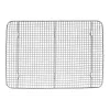 Städter Rechteckiges Kuchengitter 42,5 x 29,5 x 2,5 cm verchromter Stahl 464261