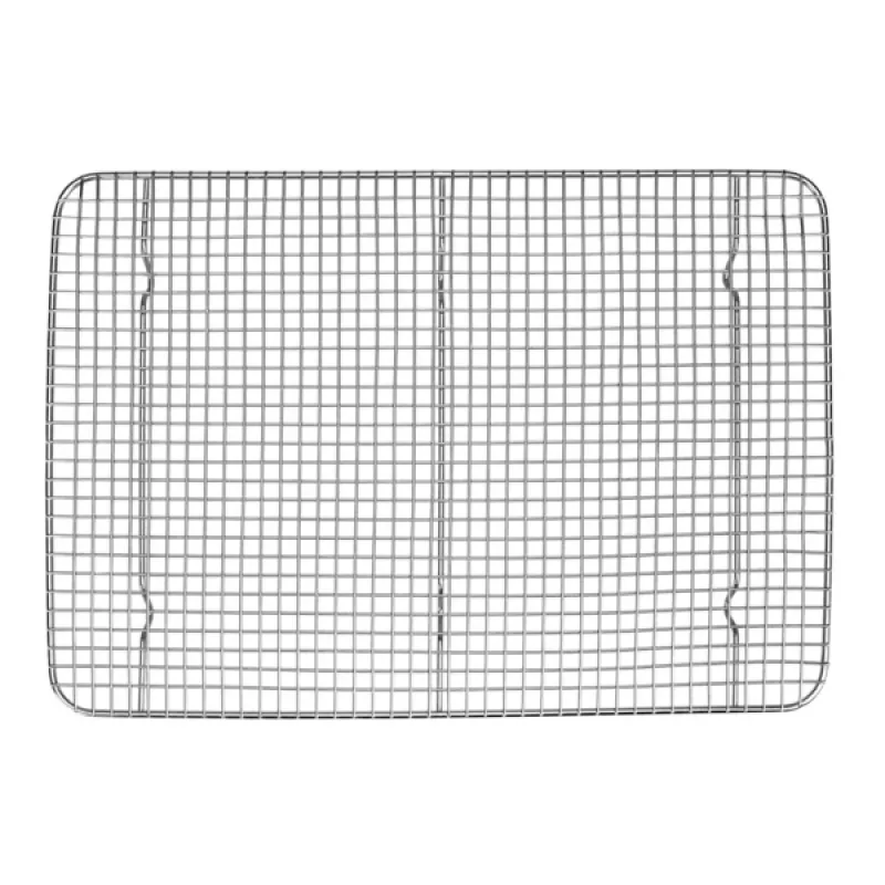 Städter Rechteckiges Kuchengitter 42,5 x 29,5 x 2,5 cm verchromter Stahl 464261