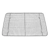 Städter Rechteckiges Kuchengitter 42,5 x 29,5 x 2,5 cm verchromter Stahl 464261