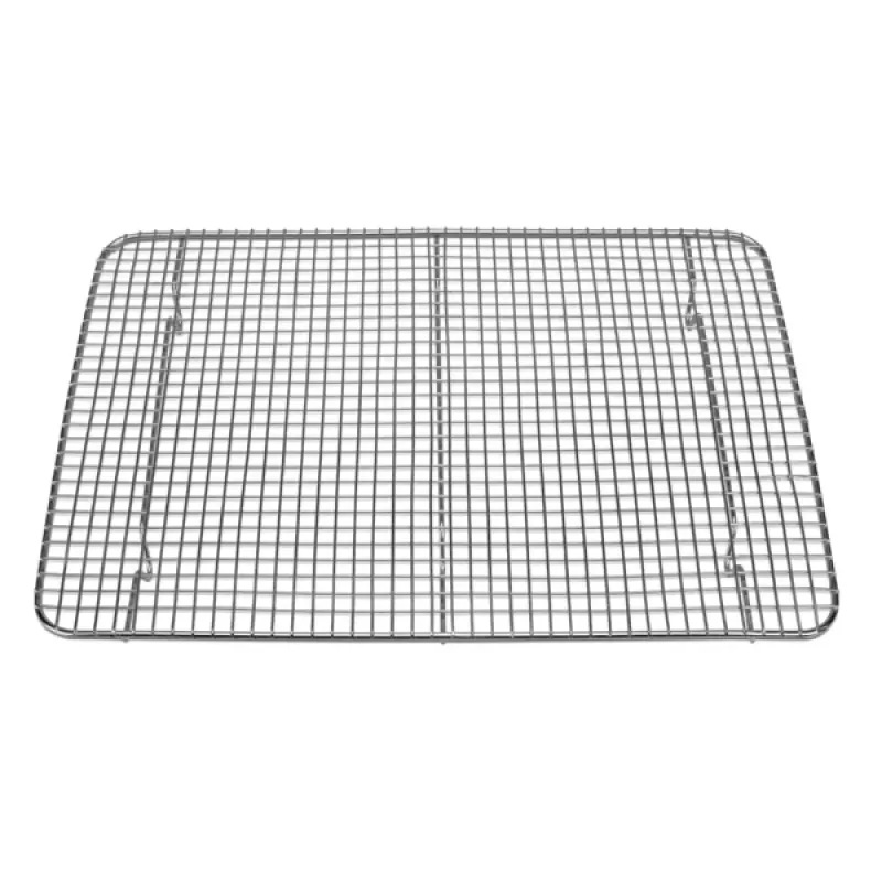 Städter Rechteckiges Kuchengitter 42,5 x 29,5 x 2,5 cm verchromter Stahl 464261