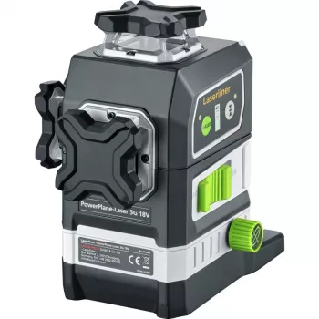 Laserliner PowerPlane-Laser 3G Multi-18V Green 3 x 360° Laser-Nivelliergerät (Basiseinheit) 036.380L