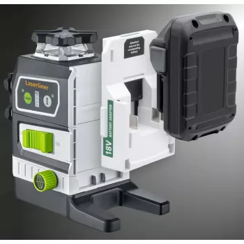 Laserliner PowerPlane-Laser 3G Multi-18V Green 3 x 360° Laser-Nivelliergerät (Basiseinheit) 036.380L
