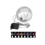 EUROPALMS LED Schneeball 15cm, Ice Blue 83501241