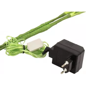 EUROPALMS Aronstab, 3er Set mit LEDs, weiß, 85cm (83330302)