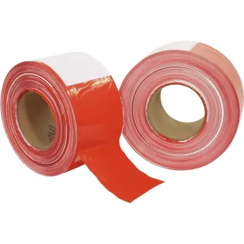 ZUBEHÖR Absperrband Rot/Weiß 500m x 75mm (3000596K)