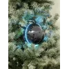 EUROPALMS LED Schneekugel 15cm, Schwarz 83501244