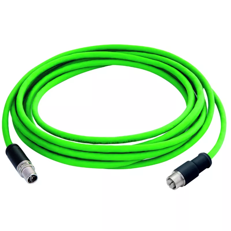 TELEGÄRTNER L82005A0000 10 m LC-Duplex auf LC-Duplex OM3 Multimode LWL Patchkabel, Aqua, LSZH 100017385