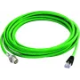 Telegärtner Cat.6A S/FTP Patchkabel, 3 m, LSZH, Grau 100017394