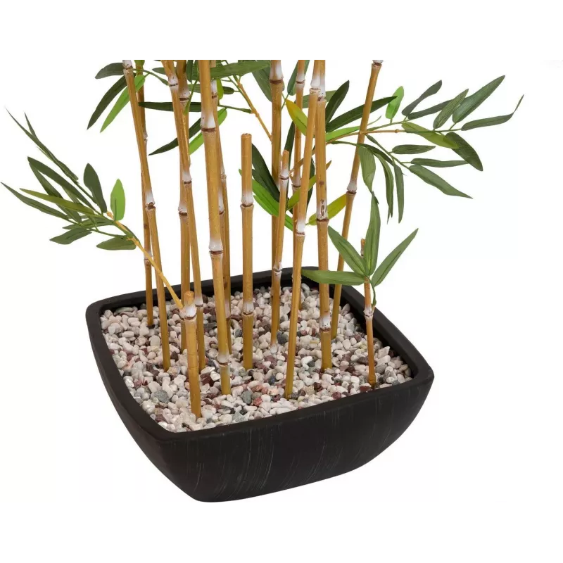 EUROPALMS Künstlicher Bambus in Dekorativer Schale, 150cm 82509262