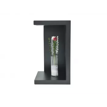EUROPALMS Crystal Rose Kunstblume, Transparent, 81cm, 12er-Pack Vorteilspackung 82600210