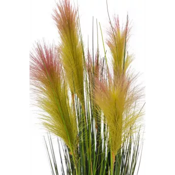 EUROPALMS Federgras, künstlich, Rosé, 90cm 82505865