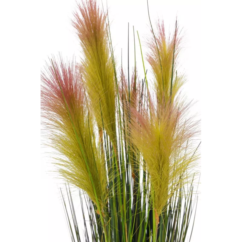 EUROPALMS Federgras, künstlich, Rosé, 90cm 82505865
