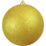 EUROPALMS Dekorationsball 20cm Gold Glitter 83501279