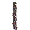 EUROPALMS Rosen-Girlande mit LEDs, 120cm, Weiß 83330320