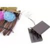 EUROPALMS Rosen-Girlande mit LEDs, 120cm, Weiß 83330320