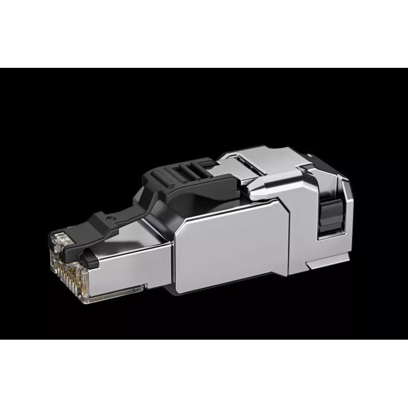 TELEGÄRTNER 100040203 RJ45 Keystone-Modul Cat.6A geschirmt werkzeuglos IDC