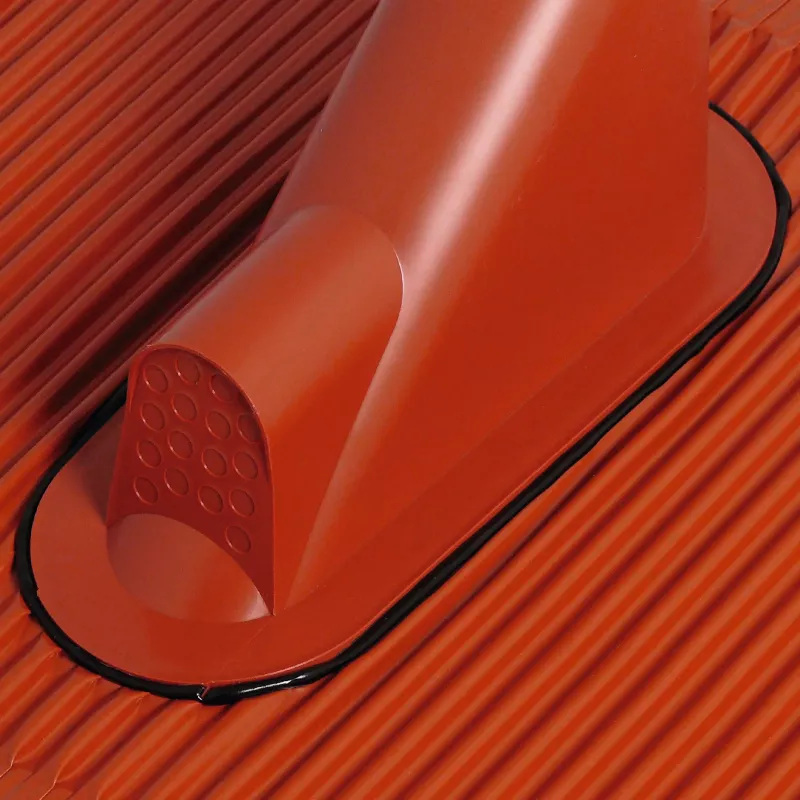TechniSat Alu-Dachziegel-Set, ziegelrot mit Gummitülle (0000/1719)