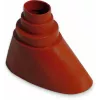 TechniSat Alu-Dachziegel-Set, ziegelrot mit Gummitülle (0000/1719)